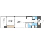 アーバネックス中崎町Ⅱの間取り画像