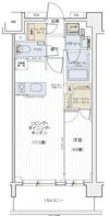 パレステージ杉並松庵の間取り画像