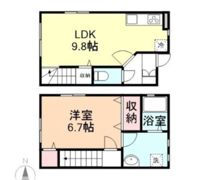メゾン・ブランシュ三ケの間取り画像