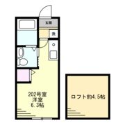ブランシェ永田南の間取り画像