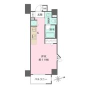 朝日シティパリオ高輪台A館の間取り画像