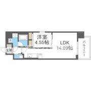 レオングラン本町橋の間取り画像