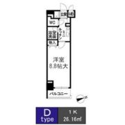 新大阪セレニテの間取り画像