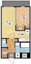 ヴィオラ矢上弐番館の間取り画像
