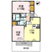 グラースシェリーの間取り画像