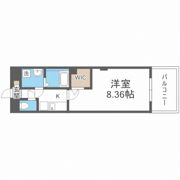 Luxe難波南の間取り画像