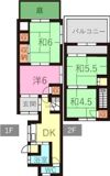 守山区守山2丁目のお家の間取り画像