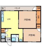弥生マンションの間取り画像