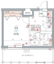 クレヴィスタ柴又の間取り画像