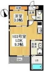 GRANDTIC野並の間取り画像