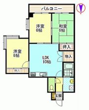 ガーデンコートIMAIの間取り画像