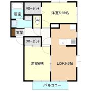 メゾンライトの間取り画像