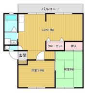 サンビレッジ・ピュアⅠ C棟の間取り画像