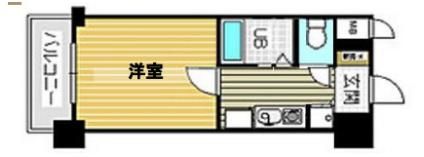 カーサ天神橋の間取り画像