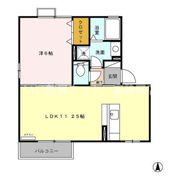 クレールB棟の間取り画像