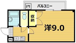 サキゾーメゾン竹鼻の間取り画像