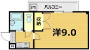 サキゾーメゾン竹鼻の間取り画像