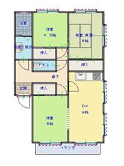 ガーデンハウスBの間取り画像