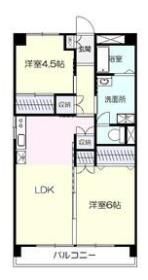 南町丸田マンションの間取り画像