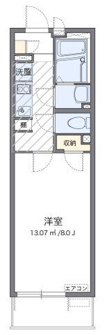クレイノきよらかの間取り画像