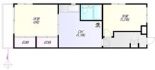 勝木コーポの間取り画像