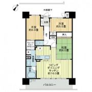 サーパスシティ廿日市地御前の間取り画像