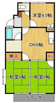 Renatus野間Iの間取り画像