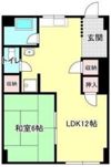 天白マンションの間取り画像