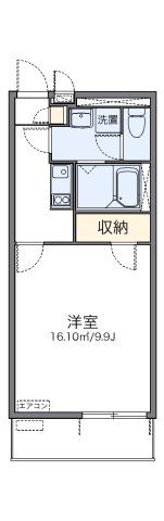 レオネクストカーサKASAI1の間取り画像