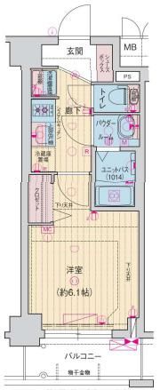 ファステート神戸サルビアの間取り画像
