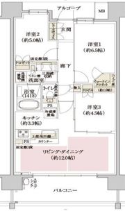 ウェリス西天満の間取り画像