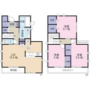 針ヶ谷1丁目戸建貸家の間取り画像