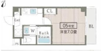 AILE魚崎南の間取り画像