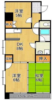 エムズコート沼本町の間取り画像