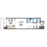 リビオメゾン新大阪の間取り画像