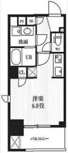 PEAKS神田の間取り画像