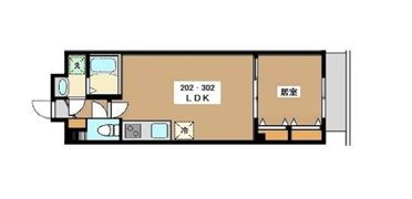 ミリアビタ船橋の間取り画像