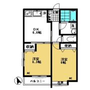 関町ユキハイツの間取り画像