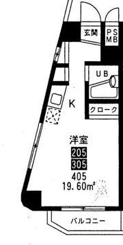 ウィスタリア西荻窪の間取り画像