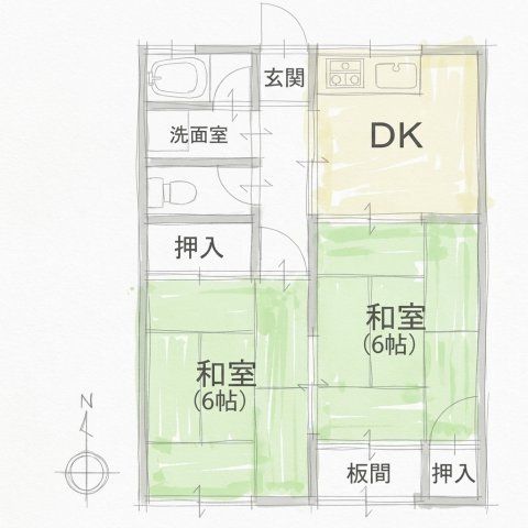 間取図