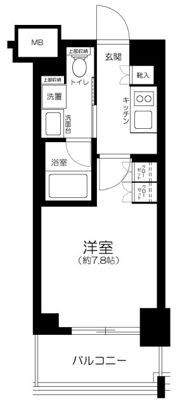 グランスイート麻布六本木の間取り画像