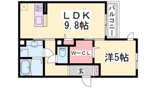 ラフォレア甲南山手の間取り画像