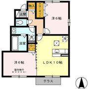 ルミエール B棟の間取り画像