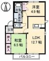 コートMT D館の間取り画像