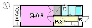 ヴィラ鈴村の間取り画像