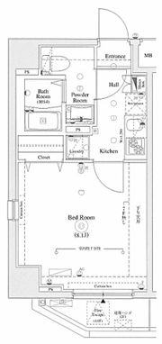 AXAS深川住吉の間取り画像