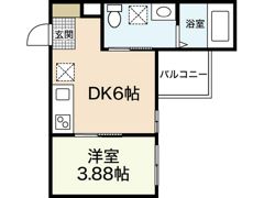 reve五日市の間取り画像