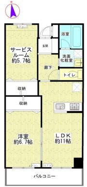 カーサ・エストレーラの間取り画像