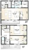 伊島戸建賃貸住宅の間取り画像