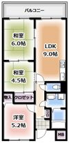 コンフォートステージⅠの間取り画像